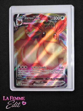 Pokemon Card Eevee VMAX SWSH087 Ultra Rare Promo Holo Sword & Shield